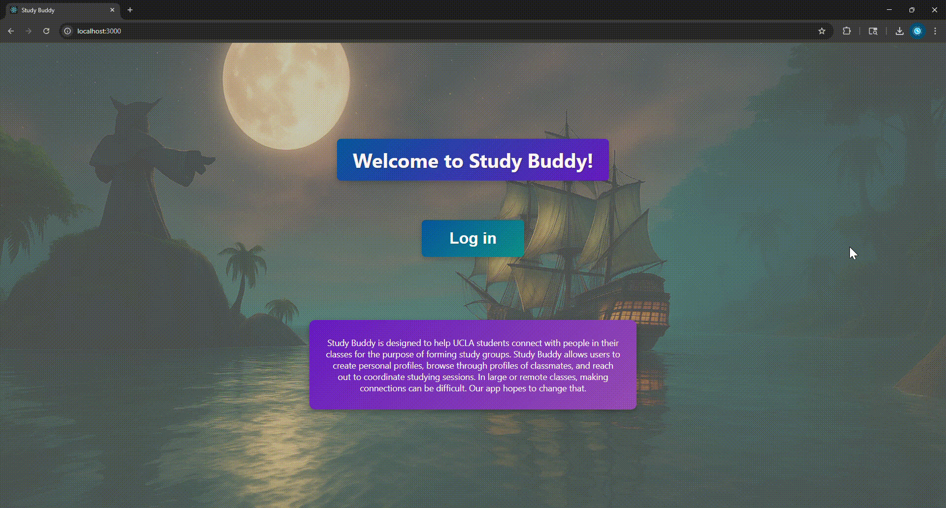 StudyBuddy secure login process with Google OAuth